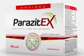 SALUTEM ParazitEx prípravok proti parazitom 60 kapsúl