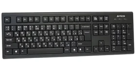 A4Tech KR-85 čierna / Drôtová klávesnica / US / USB (A4TKLA19739)