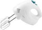 ECG RS 836 biela / ručný mixér / 250W / 6 rýchlostí / turbo / šľahanie / hnetanie / metly + háky (363020104958)