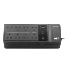 APC Back-UPS 850VA (520W) čierna / Záložný zdroj / 230V / USB Type-C a A nabíjací Port / 1x RJ-45 (BE850G2-UK)