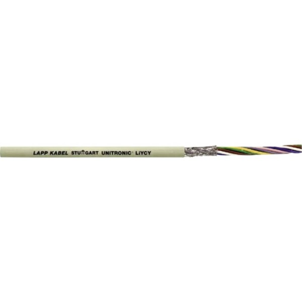 LAPP 34407/500 dátový kábel UNITRONIC LIYCY 7 x 0.25 mm² sivá 500 m; 34407/500