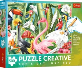Trefl Puzzle Creative Paradajkové vtáky
