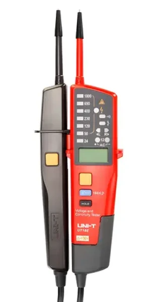 UNI-T UT18E / Skúšačka napätia a spojitosti / AC/ DC 6-1000 V / test RCD / IP65 (UT18E)