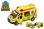 TEDDIES Auto ambulancia 14,5 cm