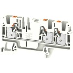 Weidmüller 2051370000 priechodná svorka 6.10 mm pružinová svorka biela 50 ks; 2051370000