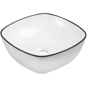 KERRA - umývadlo na dosku KR-650 WH/BL 5907548123237