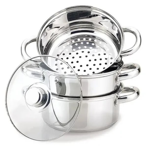 Maestro MR-2900-20 nerez / Hrniec s pokrievkou / 20 cm / 3 l (MR-2900-20)