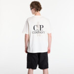 Tričko C.P. Company 1020 Jersey Short Sleeve Embroidery T-Shirt Gauze White XXL