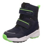 Chlapčenské zimne topanky CULUSUK 2.0 Blue/Light Green Gore-Tex, Superfit , 1-009173-8000, modrá - 36