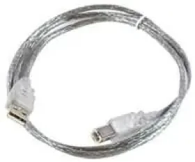 MicroConnect kábel USB2.0 A (M) - USB2.0 B (M) 5m číra / 480Mbit/s (USBAB5T)