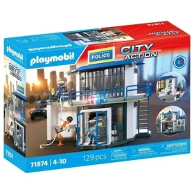 Playmobil® City Action 71874 Policajná služobňa s vyšetrovateľnou