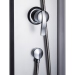 KERRA - Sprchovací kút Evora 80 (čierny) 5907548118820