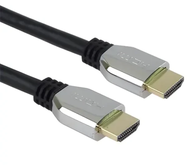 OEM HDMI 2.1 / Kábel / High Speed + Ethernet / 8K 60Hz / Pozlátené konektory / 1 m (kphdm21z1)
