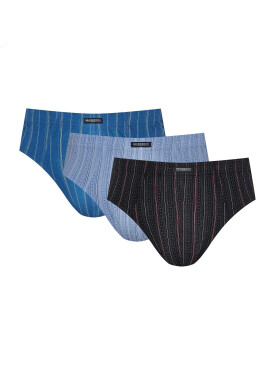 Pánske nohavičky 3PACK 1446 K601 Blue mix - Henderson L modrá mix