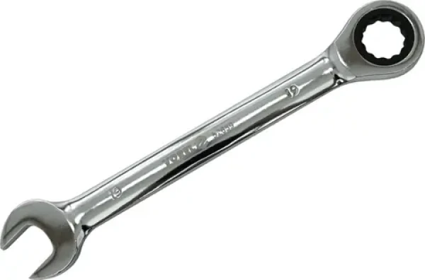 Vorel Kľúč očkoplochý račňový 19 mm / CrV oceľ (TO-52659)