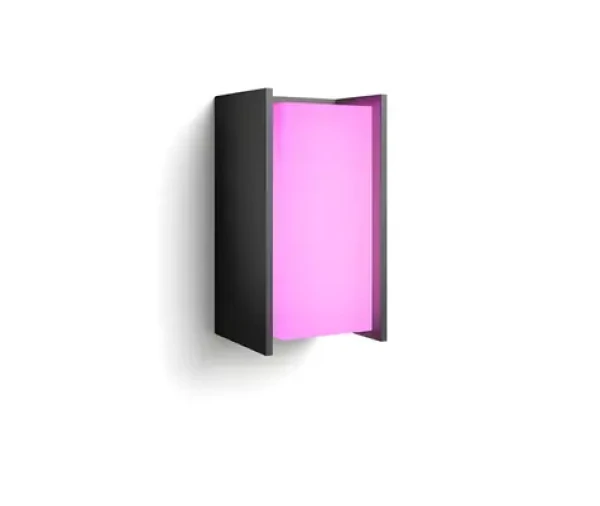 Philips Hue Turaco antracit / Vonkajšie nástenné svietidlo / E27 / Bluetooth / Zigbee / IP44 / vr. žiarovky (SKL000524107)