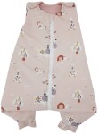 EKO Vak na spanie bavlnený multifunkčný My farm Powder pink 50x75 cm, 3-12m 2,5 TOG