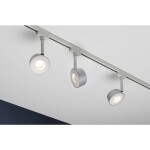 Paulmann Pellet svietidlo pre lištové systémy (230 V) URail pevne zabudované LED osvetlenie 4 W LED biela, chróm (matný); 95474