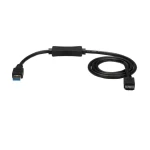 StarTech adaptérový kábel USB 3.0 na eSATA / Redukcia / 0,9 m / čierna (USB3S2ESATA3)