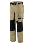 Pracovné nohavice z plátna Cordura unisex khaki 53
