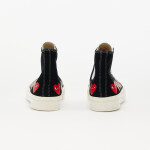 Tenisky Converse x Comme des Garçons PLAY Chuck 70 Hi Multi Heart Black/ Hi Risk Red/ Egret EUR 38