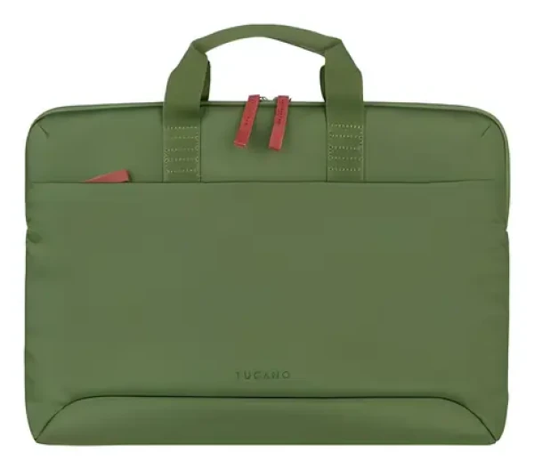 Tucano Smilza 15.6" zelená / Taška pre notebook / slim profil / Anti-Shock vrecko (TR-TUC-BSM15V)