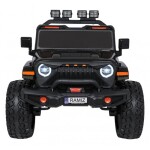 Mamido Elektrické autíčko Extreme Sport 4x4 s premenlivou veľkosťou čiernej