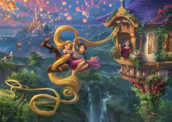 Schmidt Puzzle Disney: Locika a Flynn