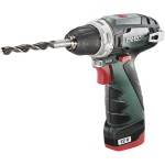 Metabo 600984000 PowerMaxx BS Basic / Aku Skrutkovač / 12V / 2x 2.0Ah / Li- ION / 10mm skľučovadlo / 1400 ot-min / 34Nm (600984000)