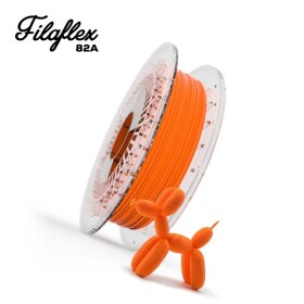 FILAFLEX tlačová struna 82A 1,75 mm Orange 0,5 kg Recreus