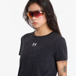 Tričko Under Armour Rival Cotton Wash SS Black S