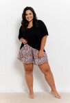 Taro Esti 3360 cr/r 2XL-3XL W25 dámske pyžamo černá 3xl