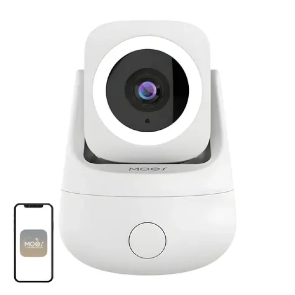 MOES WCM-P67 / Vnútorná IP kamera / 3 MP / PTZ 360° / 180 ° / Wi-Fi / nočné videnie (WCM-P67-MS)
