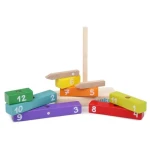 CUBIKA 14354 Hodiny s magnetickými ručičkami - drevená skladačka