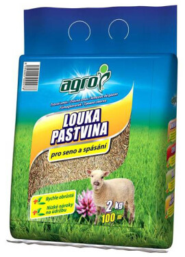 AGRO Trávna zmes LÚKA - taška 2 kg