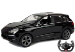 RASTAR Auto R/C Porsche Cayenne Turbo Rastar 1:14 Čierna na diaľkové ovládanie