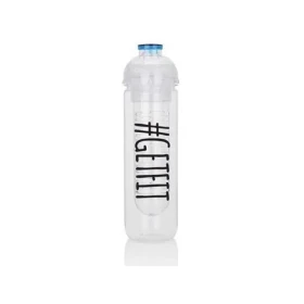 XD Design Fľaša na vodu a ovocie Get Fit 500ml modrá (P436.815-GET)