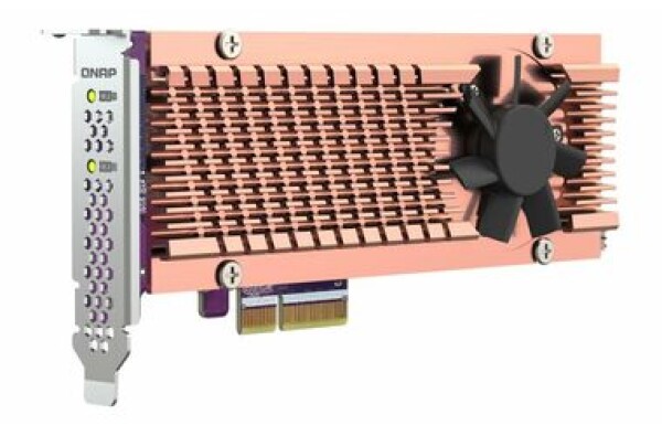 QNAP QM2-2P-344A / Rozširujúca karta pre disky SSD M.2 22110 amp; 2280 (QM2-2P-344A)