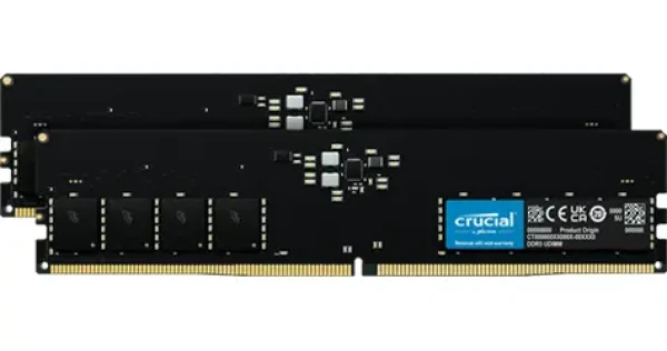 CRUCIAL 16GB (1x16GB) 5600MHz/DDR5/DIMM/CL46/1.1V (CT2K8G56C46U5)