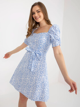 Dámske šaty LK SK 509002.03P bielo-modré – FPrice 40