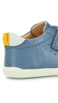 Geox Steppieup Wax.Lea Lt Sky celoročné členkové barefoot topánky 23 EUR