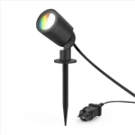 HAMA SMART WiFi LED čierna / záhradné svetlo / Matter / zapich. nôžka / vodeodolné IP65 / farby / stmievanie / appka (176679)