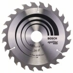 Bosch Accessories Optiline 2608640610 tvrdokovový pílový kotúč 184 x 30 x 2.6 mm Počet zubov (na palec): 24 1 ks; 2608640610