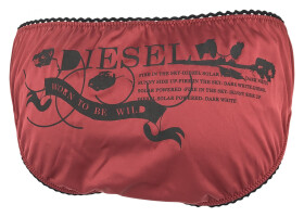 Dámske bordové nohavičky DSLWFSCDBG - Diesel S bordó