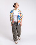 Patagonia W's Tidal Threads Shirt Sardines: Natural M