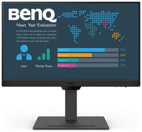 23.8" BenQ BL2490T čierna / IPS / 1920 x 1080 / 16:9 / 5ms / 50000000:1 / 250cd-m2 / 2x HDMI + 1x DP / VESA / repro (9H.LMHLJ.LBE)