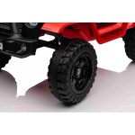 Mamido Mamido Elektrické autíčko OFF ROAD EXTREME 4x4 červené 24V | 200W | 50 kg | EVA | LED | 2,4 Ghz | ECO koža