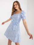Dámske šaty LK SK 509002.03P bielo-modré – FPrice 40