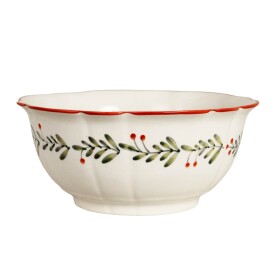 Strömshaga Keramická misa Esther Lingonberry Ø 22 cm