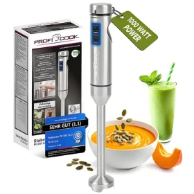 ProfiCook SM 1317 / Tyčový mixér / 1000W / nerezová oceľ (501317)